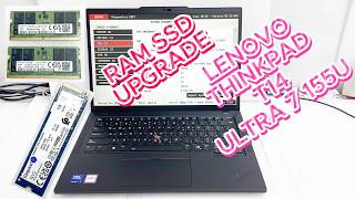 Lenovo ThinkPad T14 ULTRA 7 155U RAM SSD Upgrade  21ML000AGR  Lenovo ThinkPad T14 Gen 5 [upl. by Arrekahs]