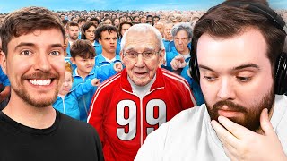 Personas De 1 100 Años Deciden Quién Gana 250000  REACCIONANDO A MRBEAST [upl. by Atived]