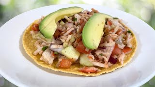 Cómo hacer Tostadas de Jaiba [upl. by Brose]