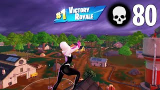 80 Elimination Solo vs Squads Wins Full Gameplay Fortnite Chapter 4 [upl. by Assert]