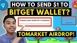 HOW TO BUY USDT OR TON IN BITGET WALLET TOMARKET AIRDROP SURPRISE I ADD BALANCE ON BITGET WALLET [upl. by Carlynn]