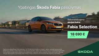 Ypatingas Škoda Fabia kainos pasiūlymas [upl. by Slinkman]