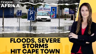 South Africa Severe Storms Hit Cape Town Several Areas Flooded  Firstpost Africa [upl. by Leopoldeen726]