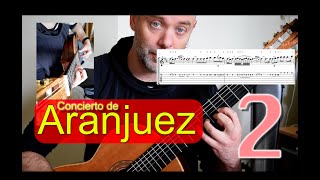 Rodrigo Guitar Concerto de Aranjuez  lesson 2 [upl. by Arihk]