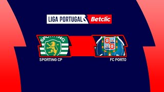 🔴SPORTING x PORTO AO VIVO  CAMPEONATO PORTUGUÊS  NARRAÇÃO⚽️ [upl. by Hew]