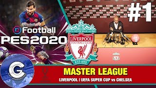 UEFA SUPER CUP FINAL  Master League PES 2020 Liverpool 1 [upl. by Onidranreb]