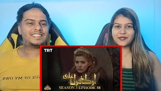 Ertugrul Ghazi Urdu  Episode 58  Season 3 Reaction [upl. by Vikky]