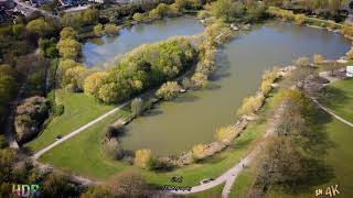 Drone Over BasildonNorthlands ParkTwin Lakes [upl. by Jefferson]