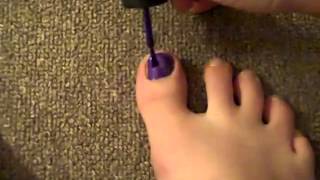 Tips and Tricks to Painting Toenails [upl. by Blau522]