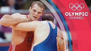 An Olympic Legend is Born  Aleksandr Karelin  Olympic Debut [upl. by Trelu606]