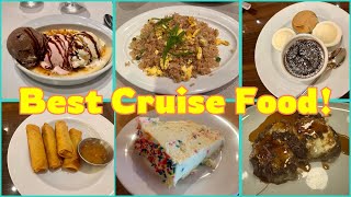 Unveiling the Best Cruise Line Foods Ever [upl. by Akinirt]