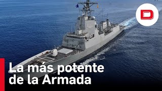 ¿Por qué la fragata F105 Cristóbal Colón es la más potente de la Armada [upl. by Solhcin]