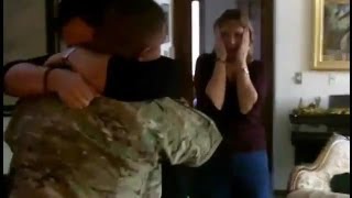 US Soldier Surprise His Wife And Family For Christmas [upl. by Ordnas54]