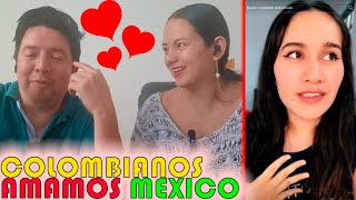 COLOMBIANOS se enamoran de los MEXICANOS  Esto opinan de MEXICO [upl. by Aneev]