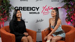 Entrevista con Greeicy sobre su tour Greeicy Yeliana [upl. by Nohsid]