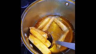 Fried cassava [upl. by Lavery26]