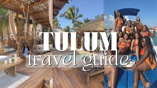 BEFORE YOU GO TO TULUM 2022 Black Girls Luxury Trip  TANISHA CHERRY [upl. by Asyar]