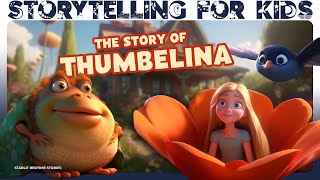 Thumbelina Story  Fairy Tales amp Bedtime Stories for Kids  Calming Storytelling with Relaxing Music [upl. by Chapell]