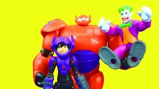 Baymax saves Hiro Hamada from Joker Two Face Batman series [upl. by Trescha]