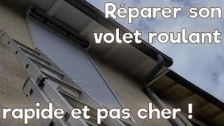 Réparer son volet roulant soimême facilement [upl. by Dori]