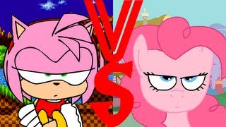 Amy VS Pinkie [upl. by Aillimac]