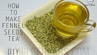 How To Make Fennel Seeds Tea  Tutorial [upl. by Maclaine]