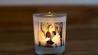 Make An Illuminated Votive Tea light Holder with A Custom Photo [upl. by Rebane992]