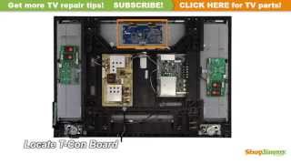 Vertical Colored Lines Repair Philips 996510006936 TCon Boards Replacement Guide for LCD TV Repair [upl. by Eglanteen]