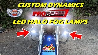 How To Install ProBEAM® LED Halo Fog Lights for Harley Davidson amp Indian Motorcycles 🔧 [upl. by Eladnor339]