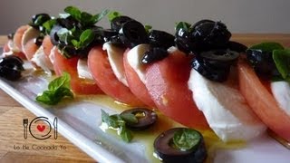 Cómo hacer Ensalada Caprese  LHCY [upl. by Ardnekan]