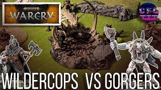 WARCRY BATTLE REPORT  Wildercorps Hunters VS Gorger Mawpack  Warhammer Age of Sigmar [upl. by Naggem]