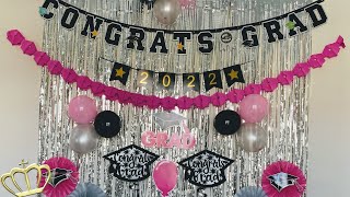 2022 Graduation Party Ideas at Home DIY Graduation Party Decorations [upl. by Enitsirt]