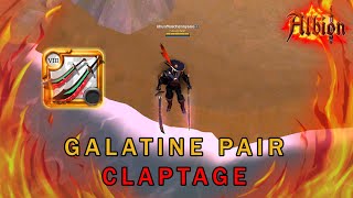 GALATINE PAIR CLAPTAGE  Small Scale amp Mid Scale amp ZVZ PVP  Albion Online [upl. by Claybourne243]