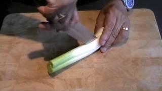 How to dice a leek [upl. by Casimire]