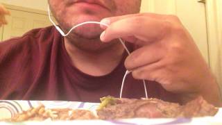 Asmr 10 carne asada frijoles and tortillas steak beans etc [upl. by Otcefrep]