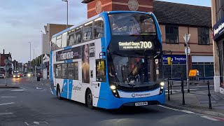 Stagecoach Enviro 400 MMC to North End Junction from Havant Bus Station Terminal Route 23 [upl. by Addiel]