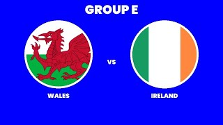 Wales vs Ireland  Euros Custom Match 34 Season 1 [upl. by Shelly621]