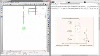 KiCad 30  Schematic Creation with EEschema  Getting To Blinky KiCad Tutorial  Part 3 [upl. by Duffie932]