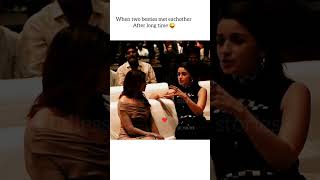 When the reunion of two besties aliabhatt samantharuthprabhu [upl. by Fontes]