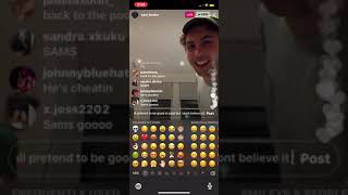 Sam Fender Live on Instagram 7320 [upl. by Hilde]