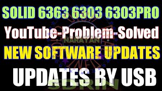 SOLID HDS2 6363 6303 6303PRO YOUTUBE ERROR PROBLEM SOLVE [upl. by Idnyc165]