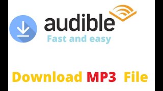 How to download and convert audible books to MP3 2021 New Way Easiest ever [upl. by Burn581]