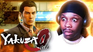 FIRST TIME PLAYING YAKUZA 0 [upl. by Calbert]