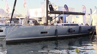 2019 Ice Yacht 60 Sailing Yacht  Deck and Interior Walkaround  2018 Cannes Yachting Festival [upl. by Kaden]