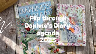 Daphnes Diary agenda 2025  Flip through I A new planner for 2025 [upl. by Durwyn]