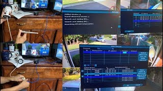 How To Connect Add Setup Or Pair IP Camera To ONVIF WiFi NVR  Match Code Through Network Cable [upl. by Most]