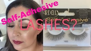 Ardell lashes self adhesive  JasminHuerta [upl. by Eisseb]