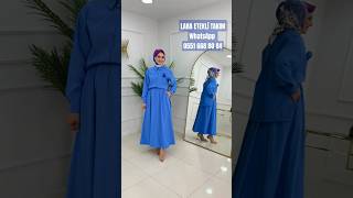 Lara Etekli Takım Tesettür Etek Takım Modelleri modestfashion [upl. by Dallman]