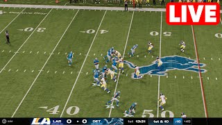 NFL LIVE🔴 Los Angeles Rams vs Detroit Lions  Week 1 NFL Full Game  8th September 2024 NFL 25 [upl. by Mclaurin]