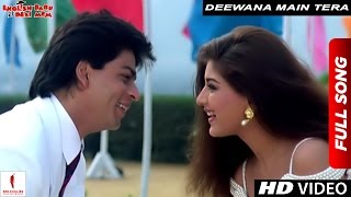 Deewana Main Tera Deewana  Kumar Sanu Alka Yagnik  English Babu Desi Mem  Shah Rukh Khan [upl. by Anilosi]